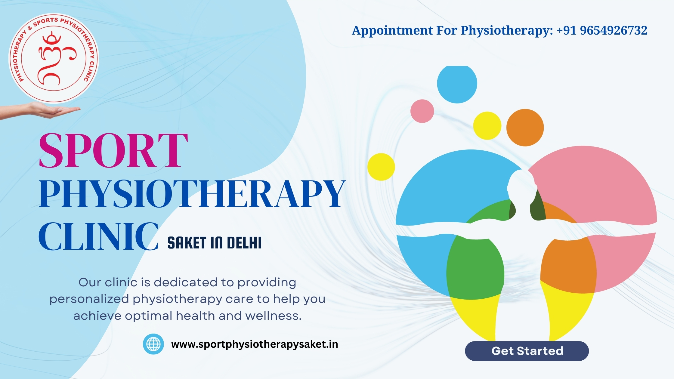 Heal Faster With Sport Physiotherapy Clinic Saket! | Contact Us At +91 9654926732